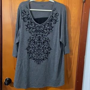 Catherine’s 3/4 length sleeve top